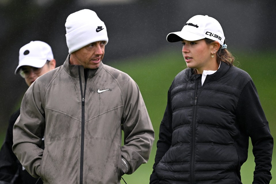 McIlroy had high praise for Trump's granddaughter during a round of golf