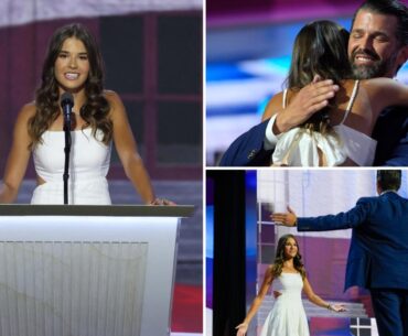 Trump's granddaughter Kai steals show at RNC