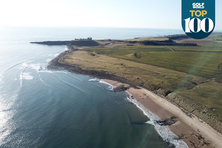 Dunstanburgh Castle is one of the best golf courses for under £70