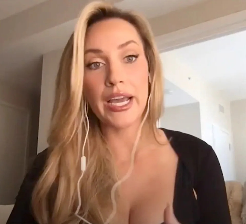 Paige Spiranac recalled her pro debut at the 2015 Dubai Ladies Masters during an appearance on the “Quiet Please!” podcast in March 2025. YouTube/Quiet Please