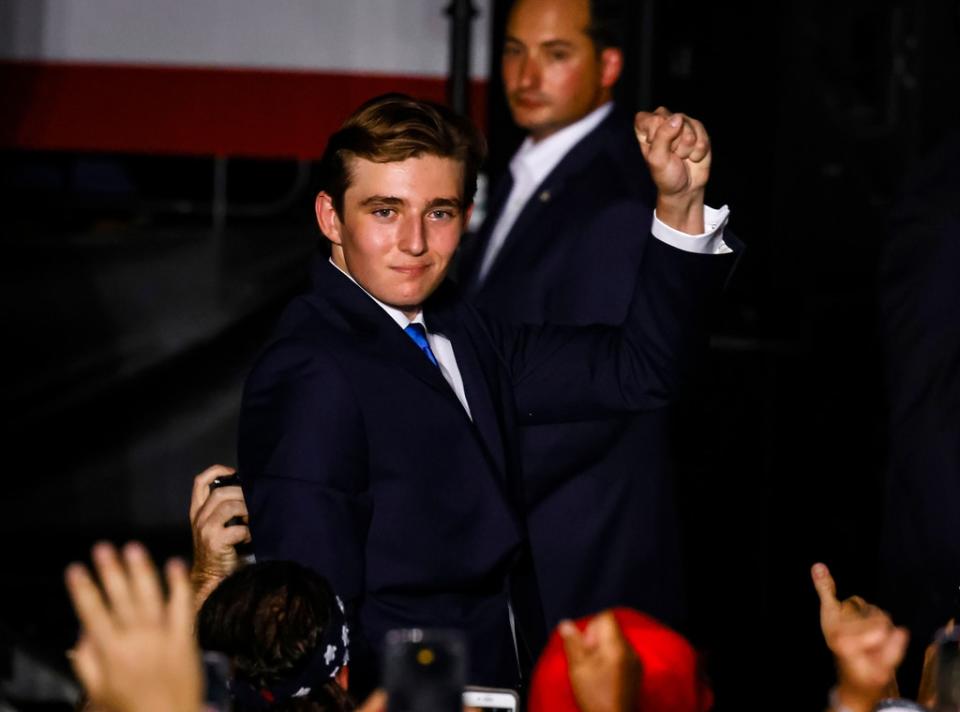 <p>Barron Trump</p>