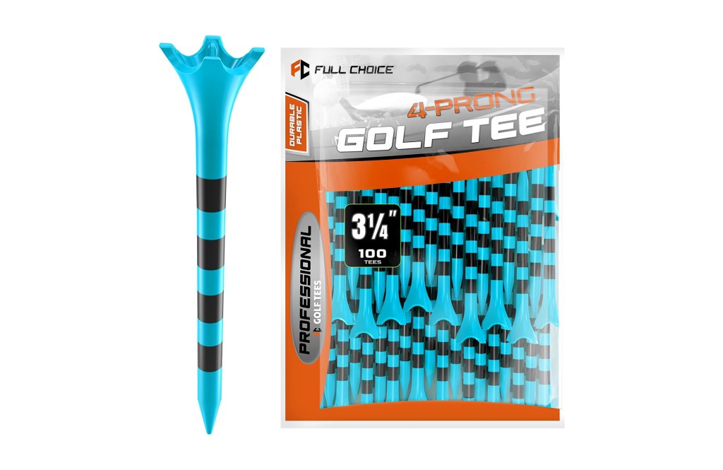 Professional Plastic Golf Tees 100 Pack 