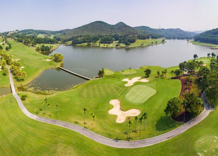The Dai Lai golf course in Vinh Phuc province, northern Vietnam. Photo courtesy of sangolf.vn