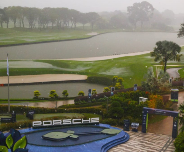 Rain soaks Porsche Singapore Classic, forcing postponement of golf tournament’s opening round