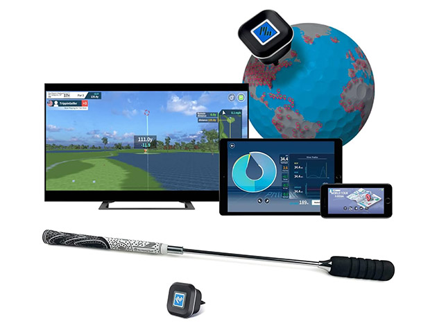 Interior image for Phigolf Home Golf Simulator open-box Stack Commerce sponsored deal