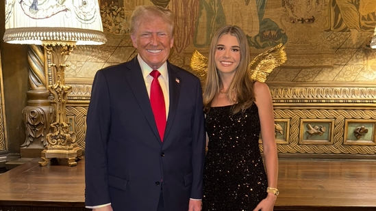 Kai Trump celebrated her grandfather Donald Trump's 2024 election victory, sharing a photo showcasing her new golden hair that resembles her aunt Ivanka. (@@kaitrumpgolfer)