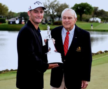 I named my daughter after Arnold Palmer after winning his event twice before changing jobs to immortalise meltdown