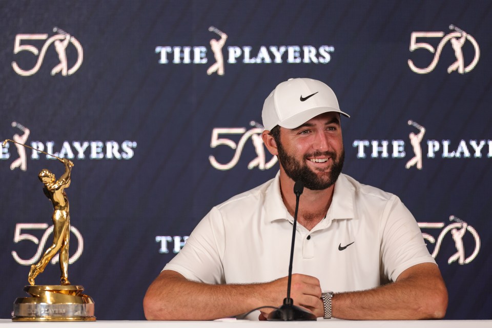 Scheffler claimed back-to-back wins at The Players last year