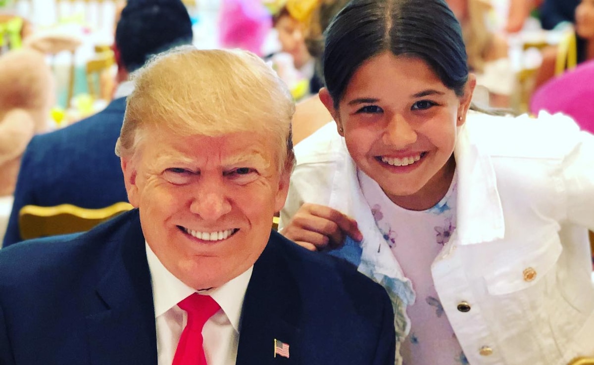 For Kai Trump, her grandfather is her "inspiration". (Image credit: Instagram/kaitrumpgolfer)