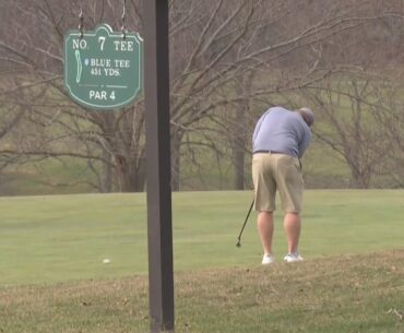 North Park and South Park golf courses closed for maintenance until early April