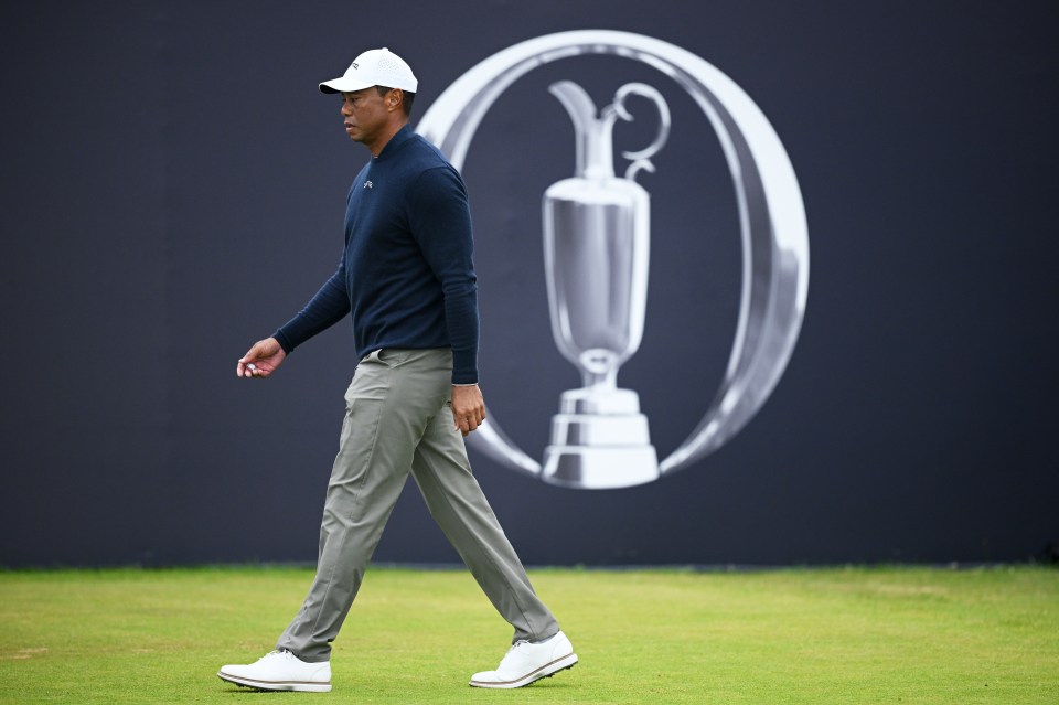 Woods has not played a competitive golf tournament since The Open in July 2024