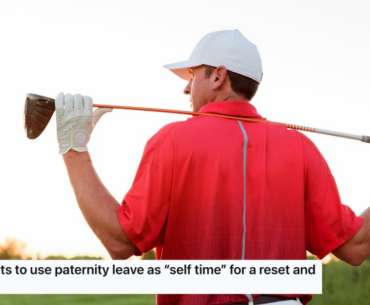 This Dad Wants To Take A Long Paternity Leave... To Golf