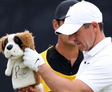 Why Rory McIlroy uses a dog headcover on his golf clubs as viewers spot detail during Masters