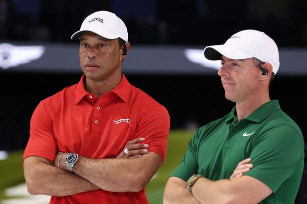 Rory McIlroy has been told he is the best player than Tiger Woods