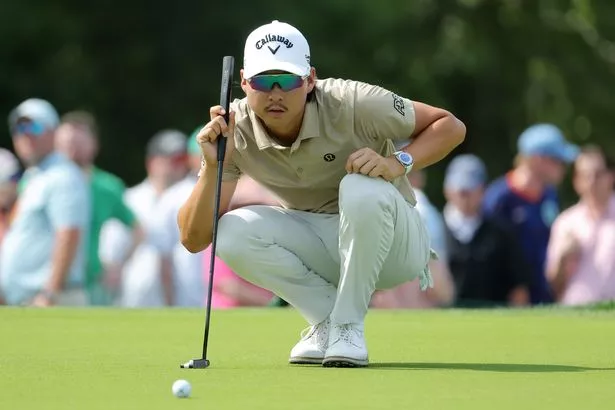 Min Woo Lee is locked in at the Houston Open