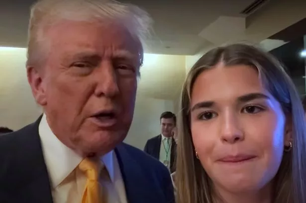 Donald Trump and Kai Trump