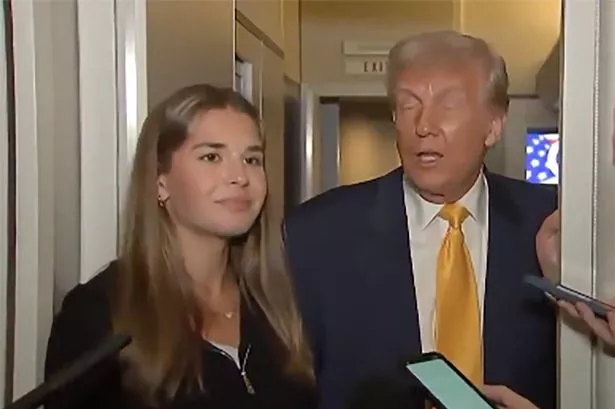 Kai Trump and Donald Trump