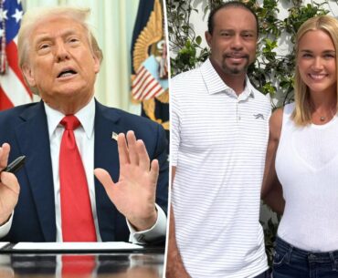 How Donald Trump learned of Tiger Woods and Vanessa Trump's romance