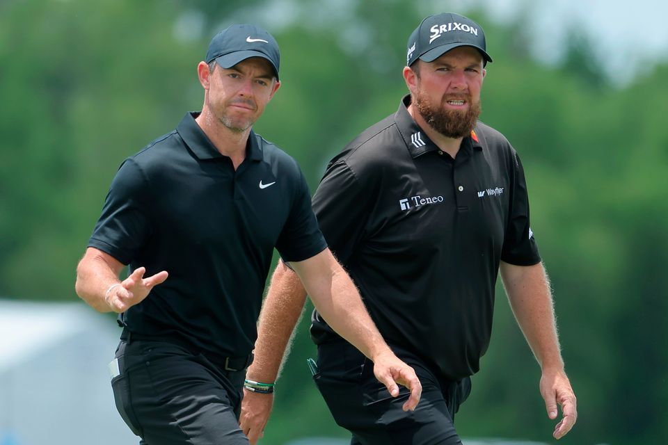 Rory McIlroy and Shane Lowry are both in contention going into moving day at The Masters.