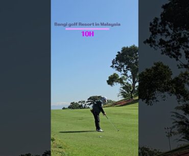 Bangi golf Resort  말레이시아 전지훈련 10홀