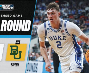 Duke vs. Baylor - Second round NCAA tournament extended highlights