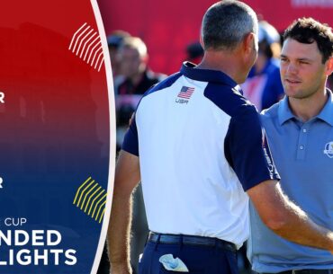 Matt Kuchar vs Martin Kaymer | Extended Highlights | 2016 Ryder Cup