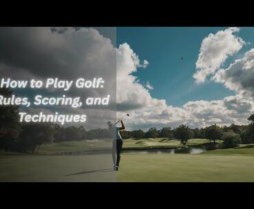 How to Play Golf: Rules, Scoring, and Techniques