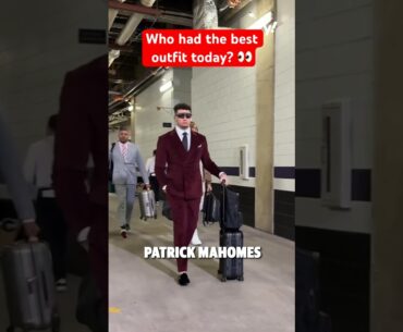 Who was the freshest today? 🤔 #patrickmahomes #traviskelce #lamarjackson #brockpurdy #drip #fashion