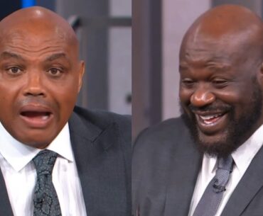Charles Barkley has Shaq losing it after going OFF on Kendrick Perkins and ESPN 😂