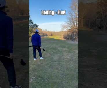 That was completely hammered!!! #golf #golfswing #playinaround @brysondechambeau