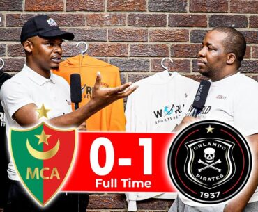 Van Rooyen Had A Poor Game Tonight | MC Alger 0-1 Orlando Pirates | Lindo Pep