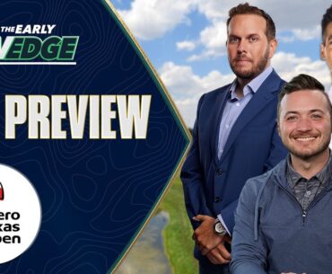 Golf DFS Preview - 2025 Valero Texas Open DFS Picks, Strategy | The Early Wedge