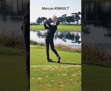 Marcus Mikael Kinhult(SWE) 매우 유연한 아이언 티 샷 슬로우 모션 #golf # #골프스타 #골프 #golfswing #골프스윙 #골프대회 #골프레슨