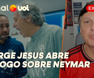 JORGE JESUS QUER A SELEÇÃO BRASILEIRA E DIZ QUE NÃO TEM PROBLEMA ALGUM COM NEYMAR, CONTA MAURO CEZAR