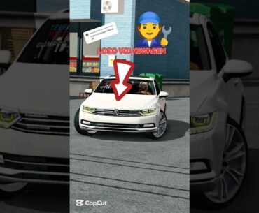 How to make a logo in the Car Parking Multiplayer? 🧑‍🔧 VOLKSWAGEN PASSAT #carparking