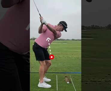 justin rose golf swing slow motion face on