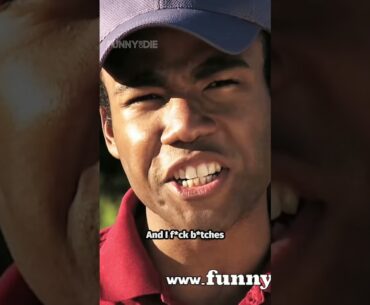Donald Glover As Tiger Woods #comedy #sketchcomedy #tigerwoods #donaldglover #childishgambino #funny