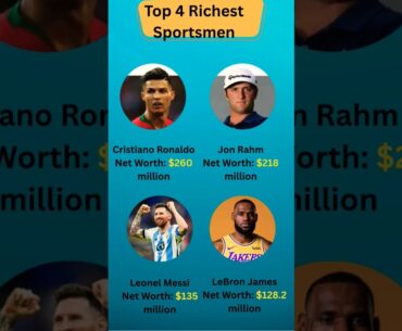 Top 5 Richest Sportsmen in the Globe