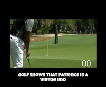 Si Woo Kim's Patience Pays Off with Rare Shot! #golf #pgatour #siwookim