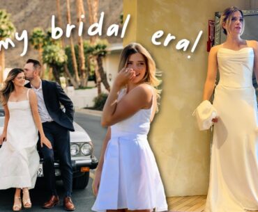 LIFE UPDATE! Wedding Planning, engagement photos, dress shopping, & joining a golf club!!
