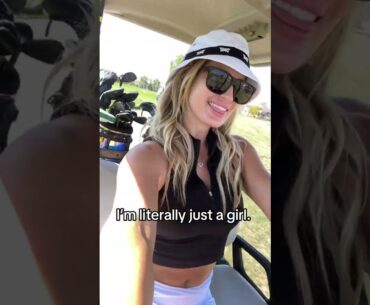 Being a passenger princess is harder than you think 😪⛳️🛺 #golf #golfbabe #golfbabes #golfhumor