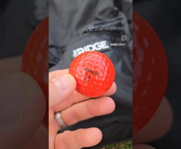 Ping golf ball? #golf #ping #golfball #ridgeambassador #ridgewallet #backpack
