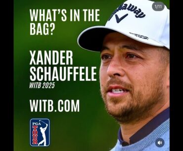 Xander Schauffele WITB (10th January, 2025) - What's In The Bag?