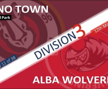 2025 - Division Three, matchday 11 - Rhino Town v Alba Wolverines