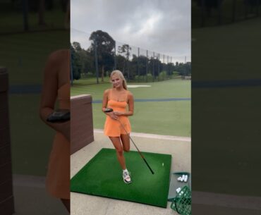 home on the range 🌾 #golf #golfgirls #golfswing
