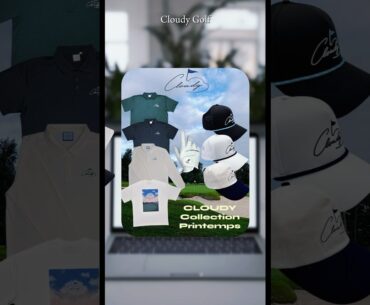 Cloudy Spring Collection out now at www.cloudy-golf.com #cloudygolf #golfstyle  #golf #reels