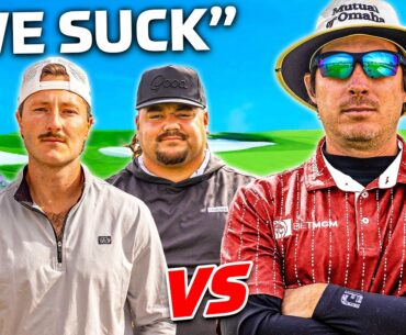 The Worst Golfers in Good Good challenged a PGA Tour Pro to a match..