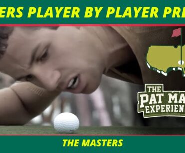 2025 Masters Picks, Bets, Predictions — Individual Player Previews | $6K In Giveaways | Golf Picks