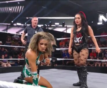 Roxanne Perez Vs Kelani Jordan _(2/2) - NXT Women's N. American Championship Qualifying Match
