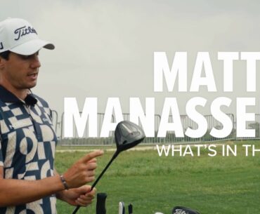 What's in the Bag: Matteo Manassero